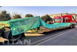 Hydraulic Detachable Gooseneck Trailer will be Sent to Zambia