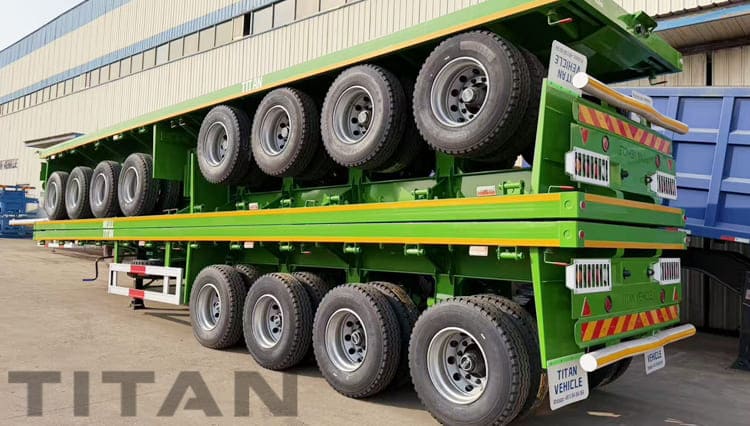 40 Ft Flatbed Container Trailer for Sale in Gabon