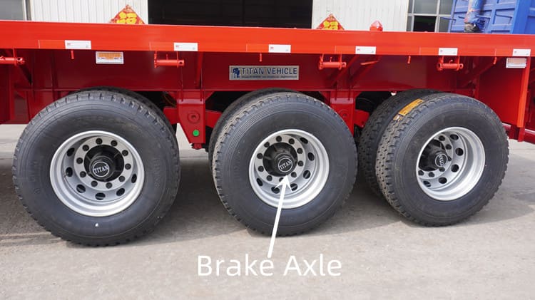 3 Axle Flatbed Trailers for Sale 