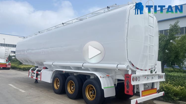 3 Axle Stainless Steel Tanker for Sale