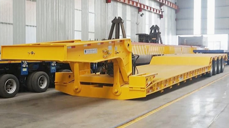 Removable Gooseneck Lowboy Trailer for Sale Manufacturers in Liberia