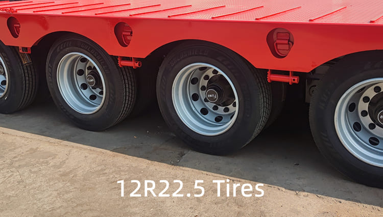 4 Axle Low Bed Trailer Truck for Sale in Guinea