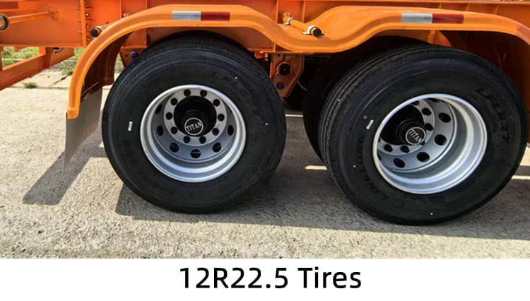 坦桑尼亚出售40英尺集装箱运输拖车