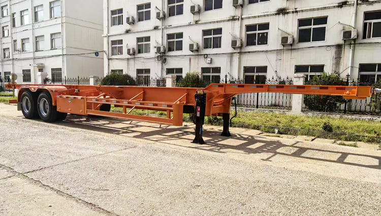 坦桑尼亚出售40英尺集装箱运输拖车