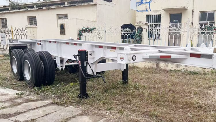 20 Ft Shipping Container Chassis Trailer for Sale in Zimbabwe