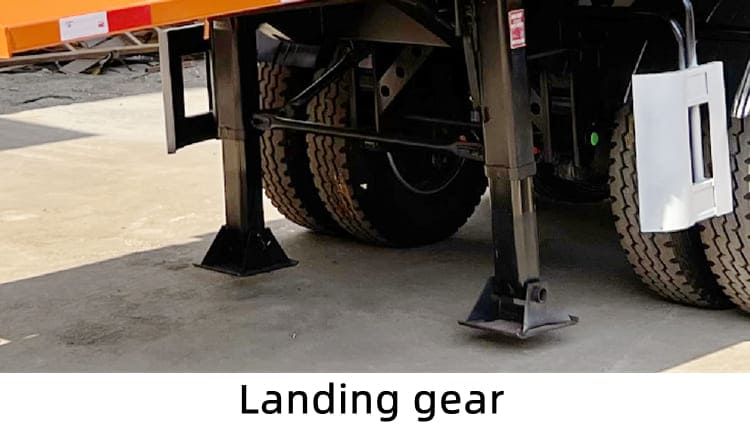 赞比亚出售三轴液压自卸拖车