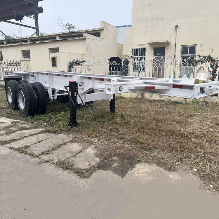 20 Ft Shipping Container Chassis Trailer