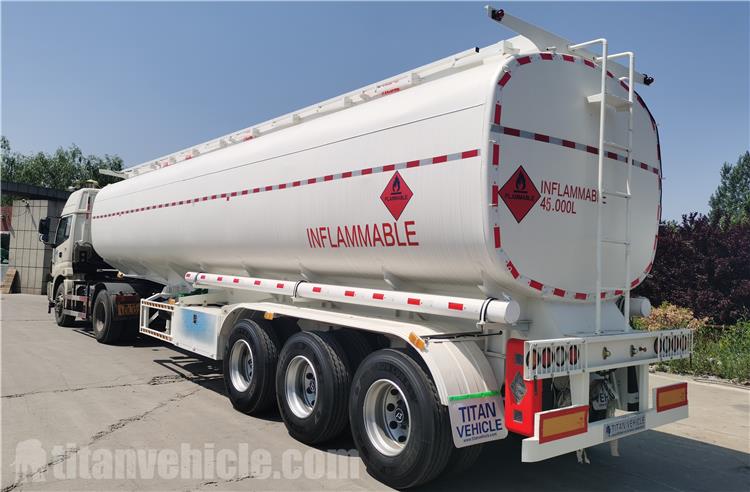 42000 liters Diesel Tanker Trailer for Sale In Zimbabwe