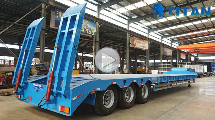 3 Axle Lowbed trailer