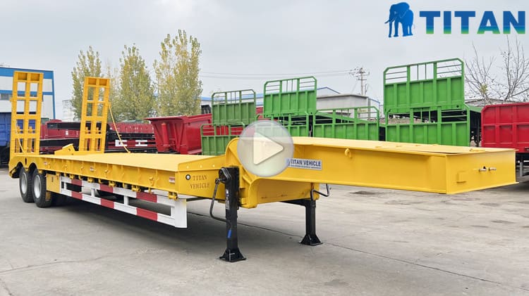 50 Tons Low Loader Trailers 