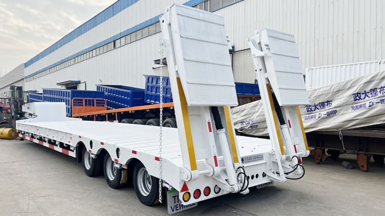 Low Bed Semi Trailer Price 