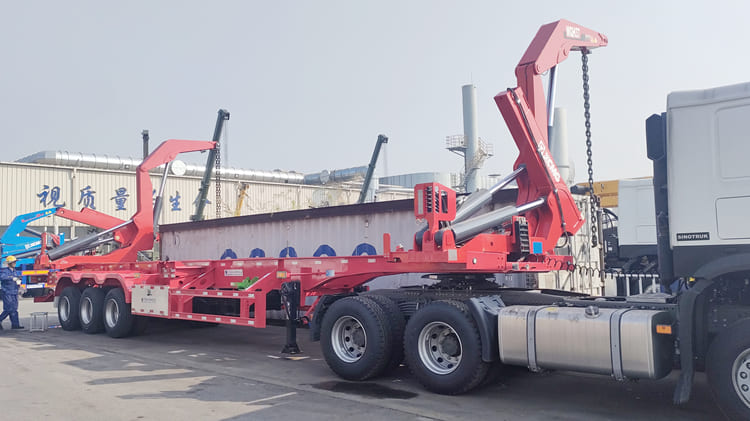 40Ft Container Side Loader Truck Price Specifications in Suriname Paramaribo