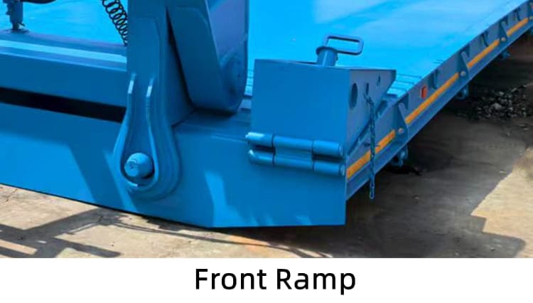 牙买加出售4线8轴可拆卸颈式拖车