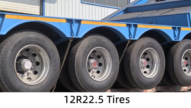 牙买加出售4线8轴可拆卸颈式拖车